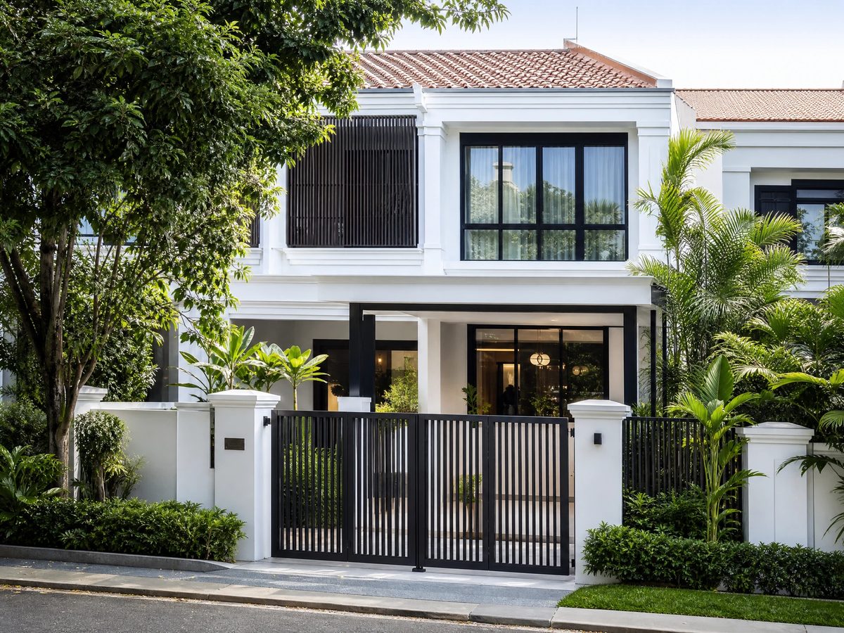 Landed semi-detached house in Singapore